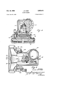 Kirby brevets d’aspirateur